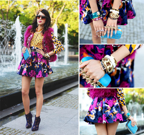 Tamara Gonzalez Perea搭配志 色彩混搭女王