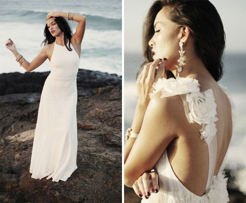 海边新娘。Grace Loves Lace 2013 Collection