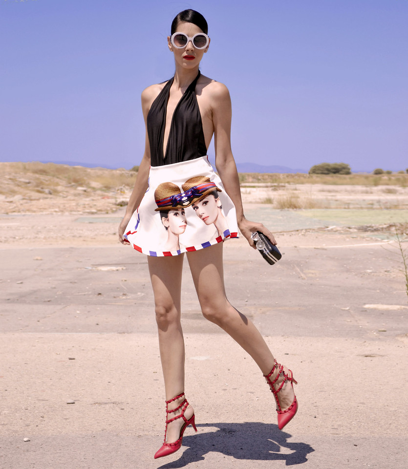 欧美街拍 看潮女夏季穿衣华丽别致