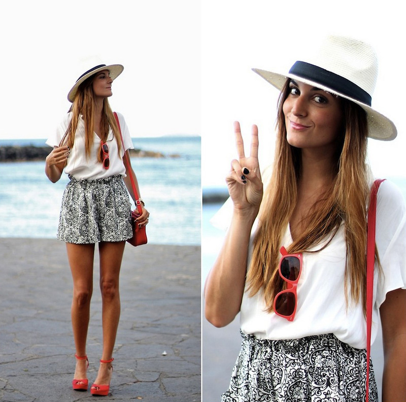 欧美街拍 看潮男潮女街头帽子风格搭配