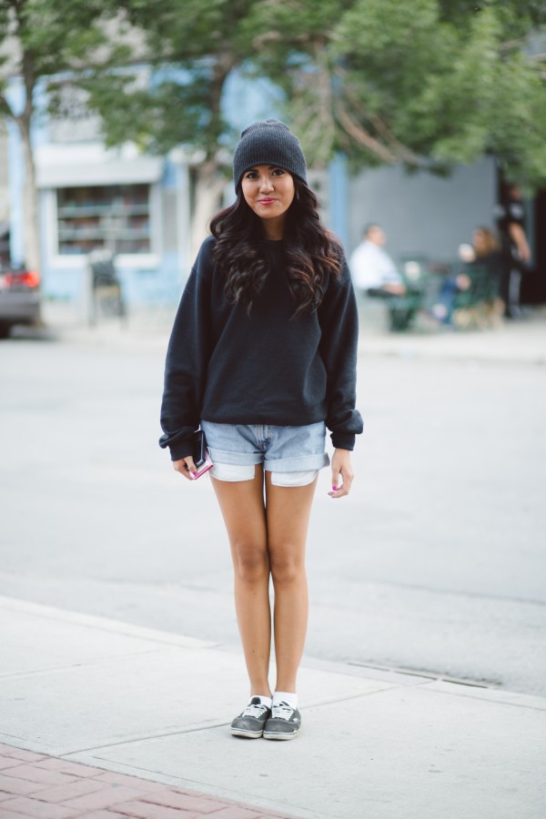 加拿大型人街拍 入秋时尚造型提示