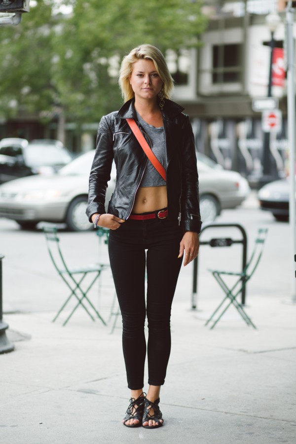 加拿大型人街拍 入秋时尚造型提示