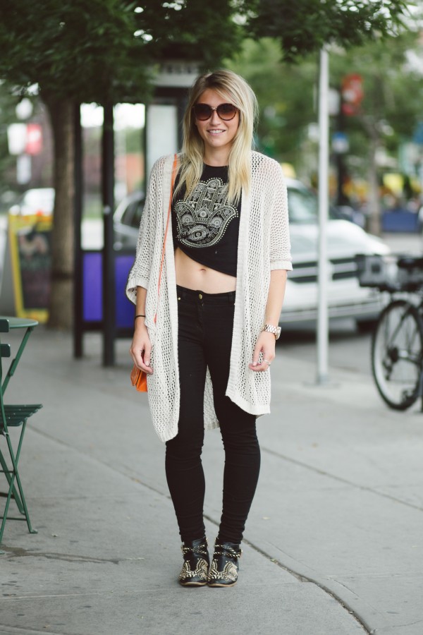 加拿大型人街拍 入秋时尚造型提示