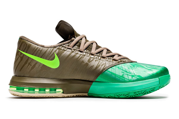 Kevin Durant 篮球之旅启动 发布KD VI Bamboo配色