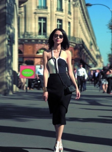 高圆圆夏季造型装 无处不在的优雅