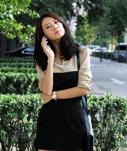 高圆圆夏季造型装 无处不在的优雅