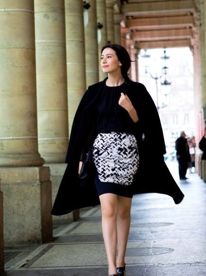 高圆圆夏季造型装 无处不在的优雅