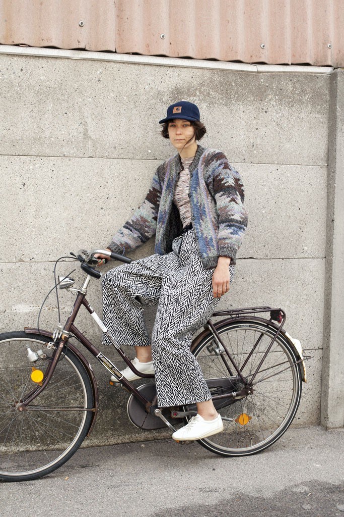 哥本哈根潮人街拍 印花条纹豹纹全方位逆袭