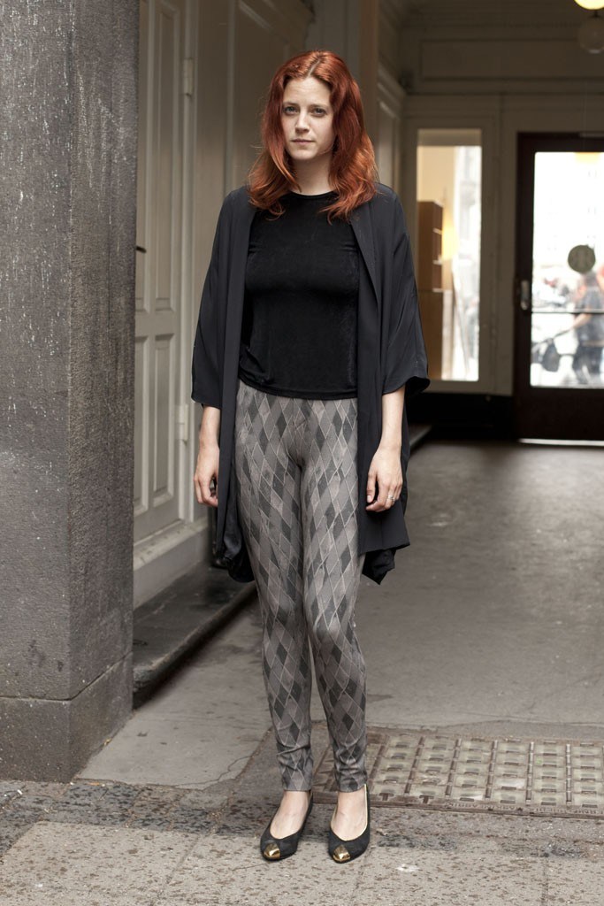 哥本哈根潮人街拍 印花条纹豹纹全方位逆袭