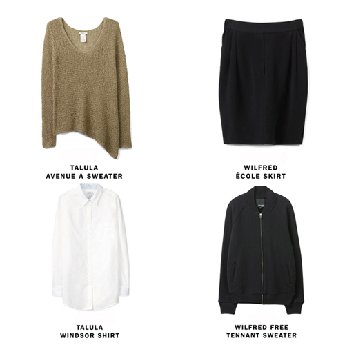 4 X 4 by Aritzia。单品造型穿搭特辑