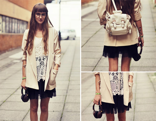 时尚女孩Michalina Z搭配志 看街头复古混搭风