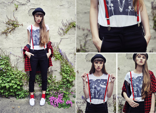 时尚女孩Michalina Z搭配志 看街头复古混搭风