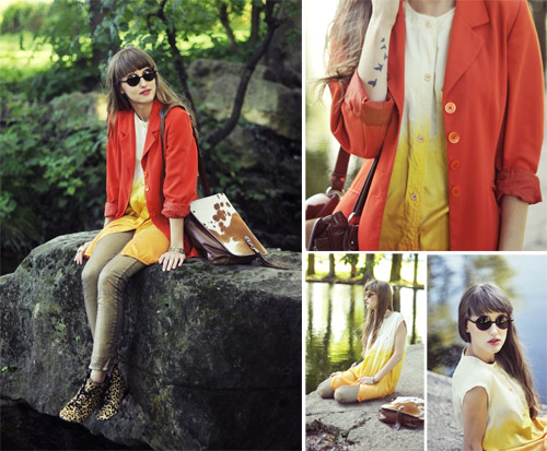 时尚女孩Michalina Z搭配志 看街头复古混搭风