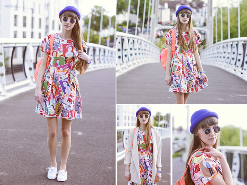 时尚女孩Michalina Z搭配志 看街头复古混搭风