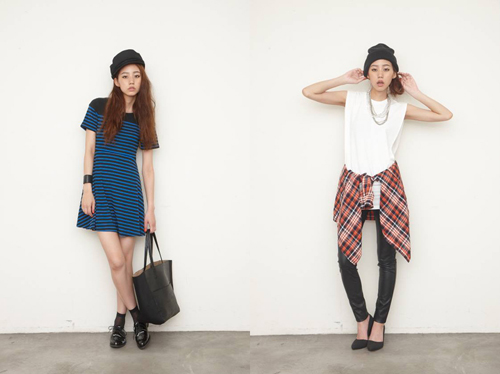 街头味十足的率性搭配。Moussy August 2013 Lookbook