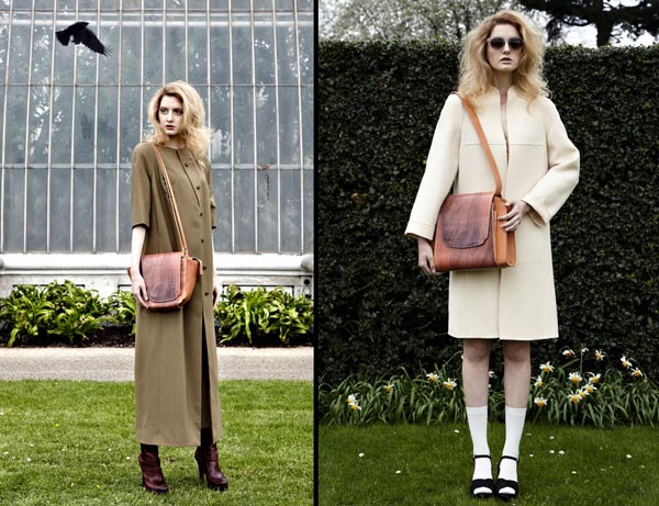 木纹的天然美，来自伦敦Satal 36的2013秋季皮包系列