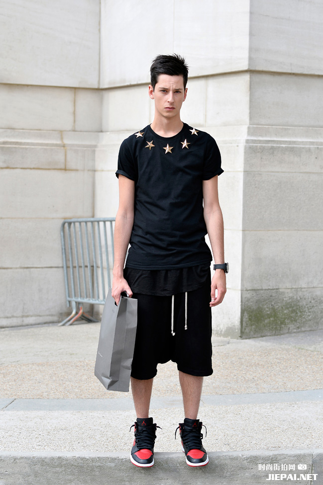 巴黎潮人街拍 这就是范儿