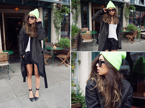 简单百变的美式休闲。时尚博主Rumi Neely搭配志