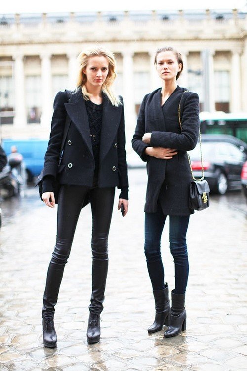 欧美街拍之闺蜜篇 体验不一样的时尚风情