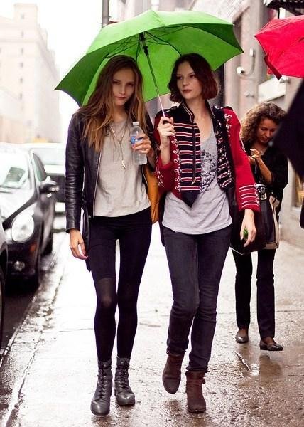 欧美街拍之闺蜜篇 体验不一样的时尚风情