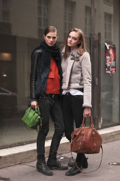 欧美街拍之闺蜜篇 体验不一样的时尚风情