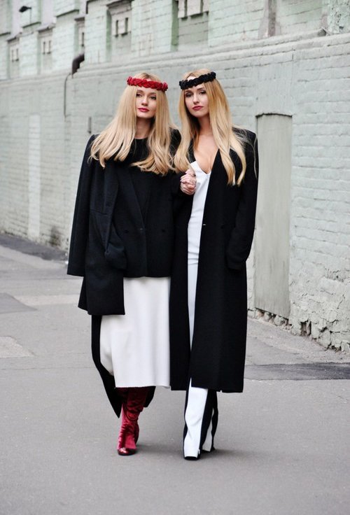 欧美街拍之闺蜜篇 体验不一样的时尚风情