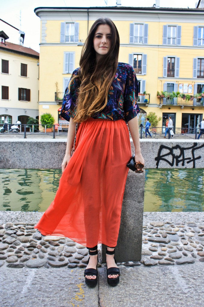 街拍纽约潮女七月穿搭范儿