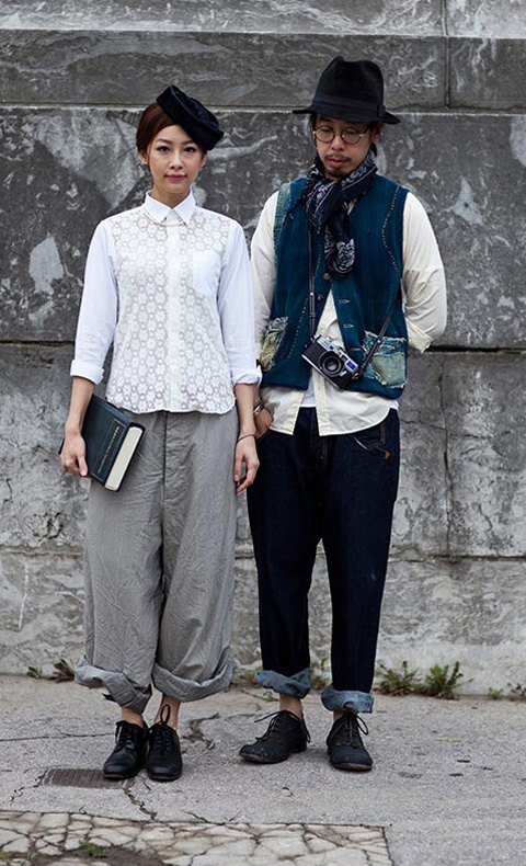 全球时尚街拍之情侣街拍特辑