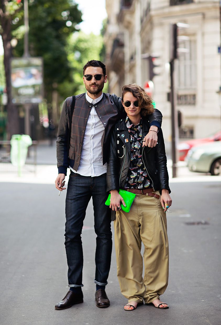 全球时尚街拍之情侣街拍特辑