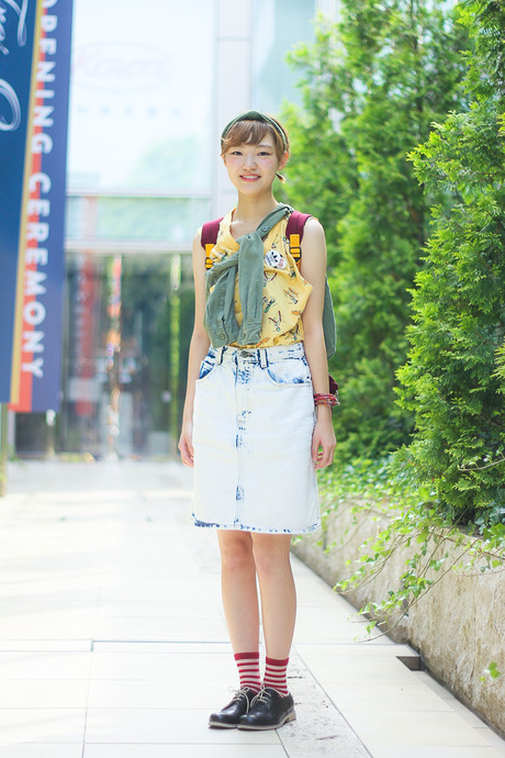 街拍日本潮人多变时尚风格