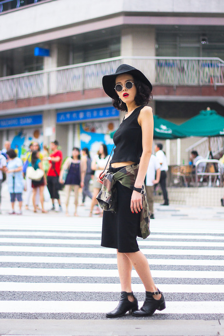 街拍日本潮人多变时尚风格