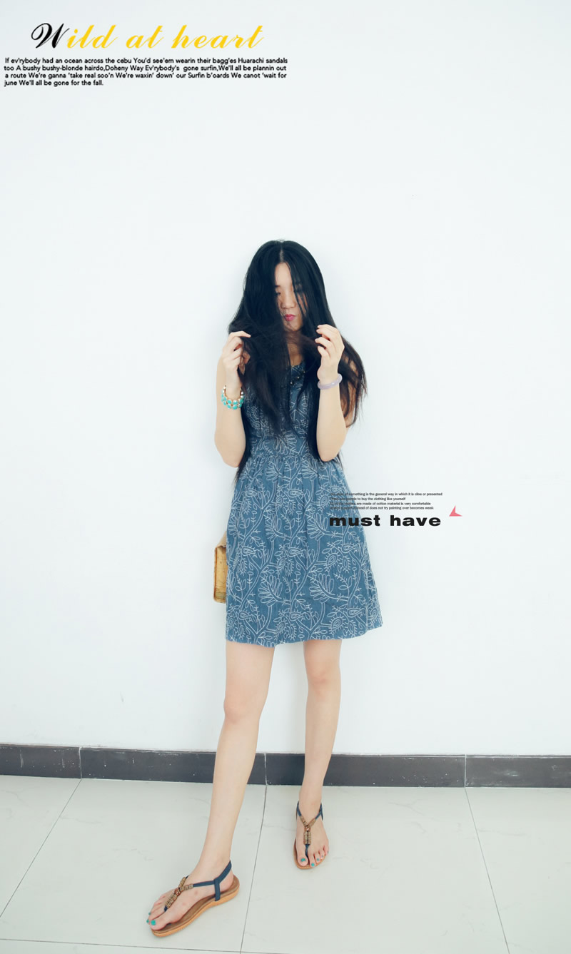 淘宝店主桃红同学复古清新风格私搭