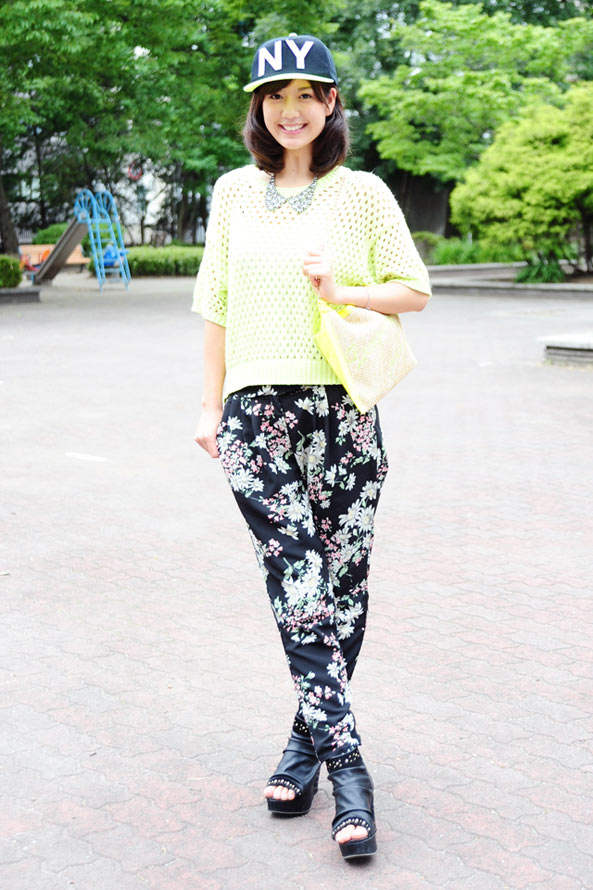 日本校园美女街拍 甜美风格搭配精选