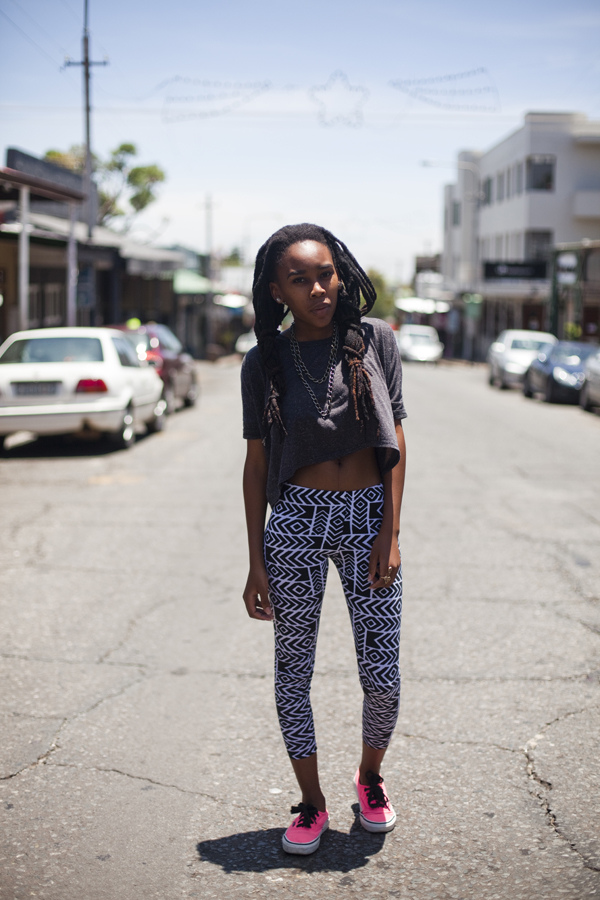 约翰内斯堡潮女街拍 时尚街头范儿