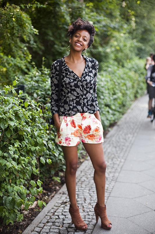 约翰内斯堡潮女街拍 时尚街头范儿