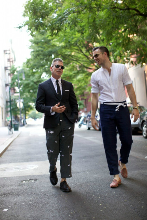 最会穿衣服大叔Nick wooster时尚搭配志 萝莉看过来