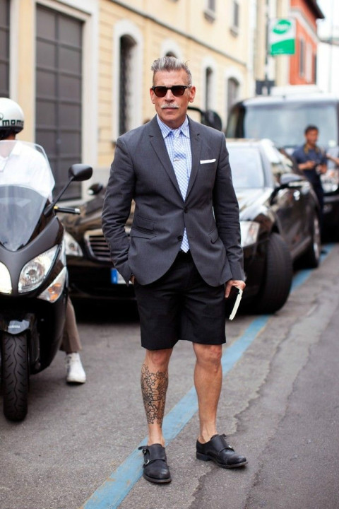 最会穿衣服大叔Nick wooster时尚搭配志 萝莉看过来