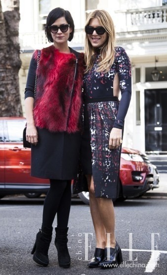 伦敦时装周街拍之博主名人衣品比拼