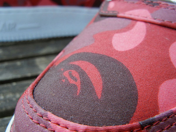 Nike Air Force 1 联名 BAPE 迷彩定制款