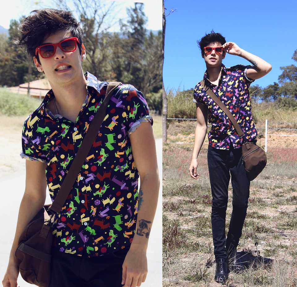 巴西潮人时尚街拍 型男靓女们的百变混搭秀