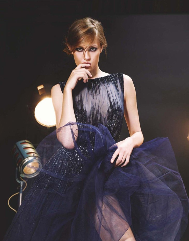 集结业内顶级超模 卡尔大帝亲自掌镜Numero时尚大片