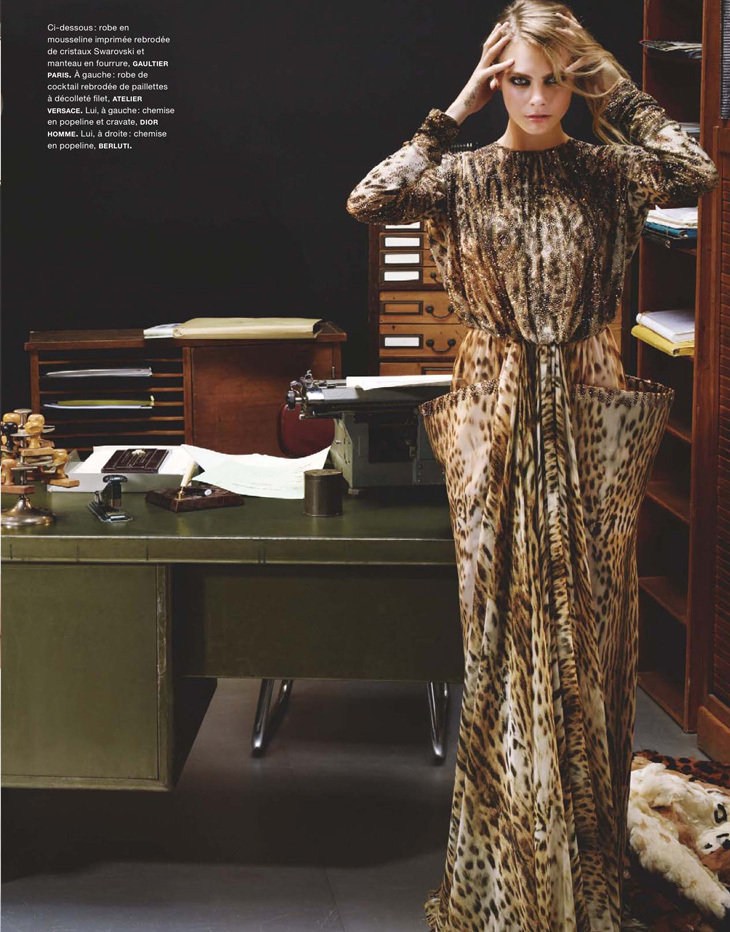 集结业内顶级超模 卡尔大帝亲自掌镜Numero时尚大片