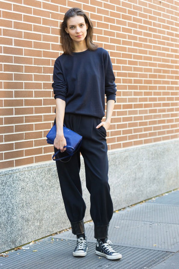 时装周场外潮人街拍 都是不精彩不出街星人