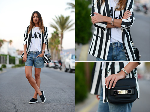 时尚减法 看巴塞罗那博主Zina Charkoplia搭配志