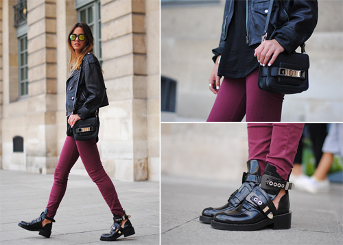 时尚减法 看巴塞罗那博主Zina Charkoplia搭配志