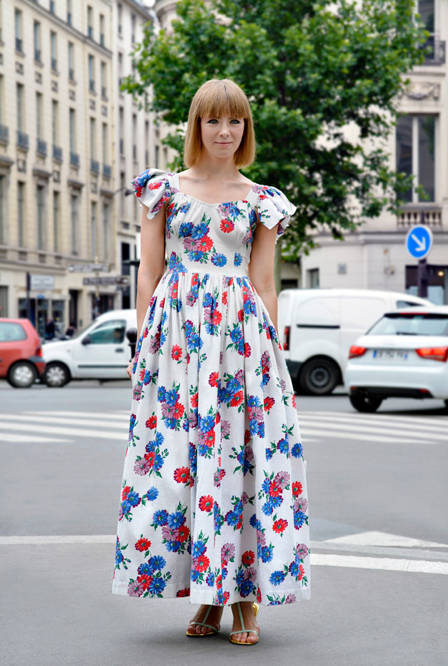 2013年9月巴黎潮人街拍 超前的时尚混搭秀