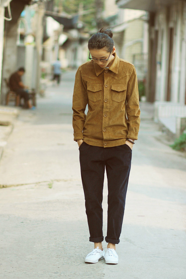 2013年9月杭州街拍 时尚青春的烙印