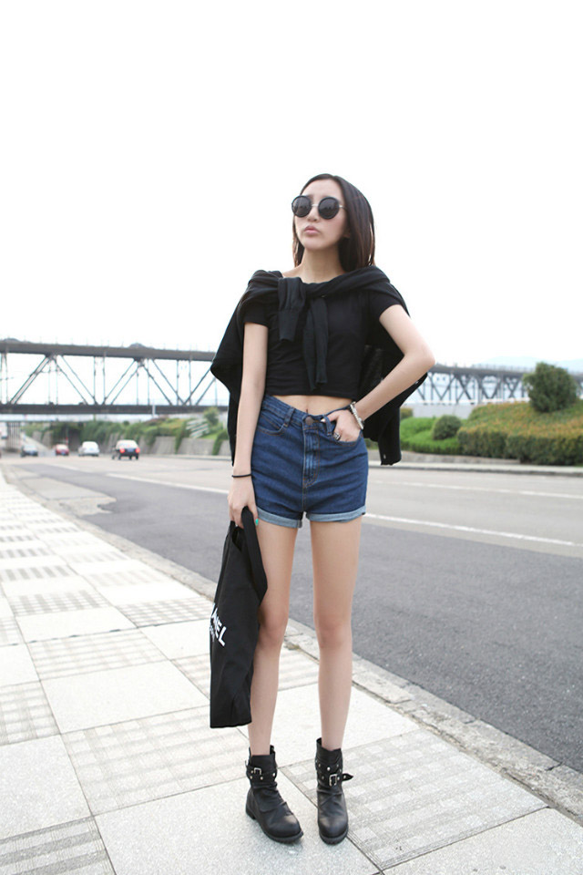 2013年9月杭州街拍 时尚青春的烙印