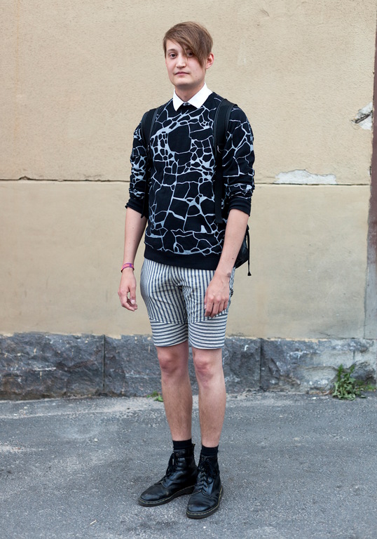 赫尔辛基潮人街拍 感受初秋北欧时尚风情秀