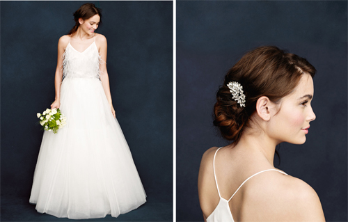 J.Crew 2013 Collection婚纱系列 极简主义浪漫